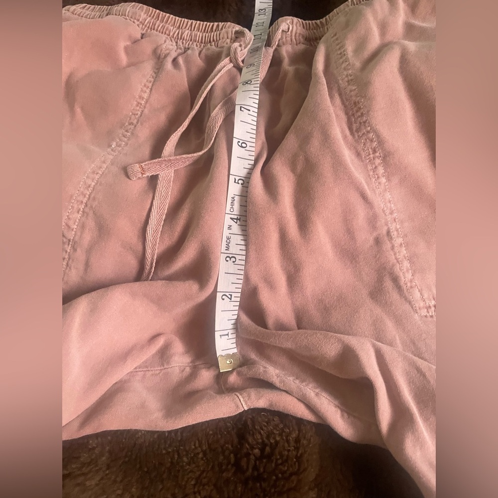 BILLABONG Beachy Keen Womens Casual Pants Dusty Peach Utility Drawstring - Picture 7 of 16